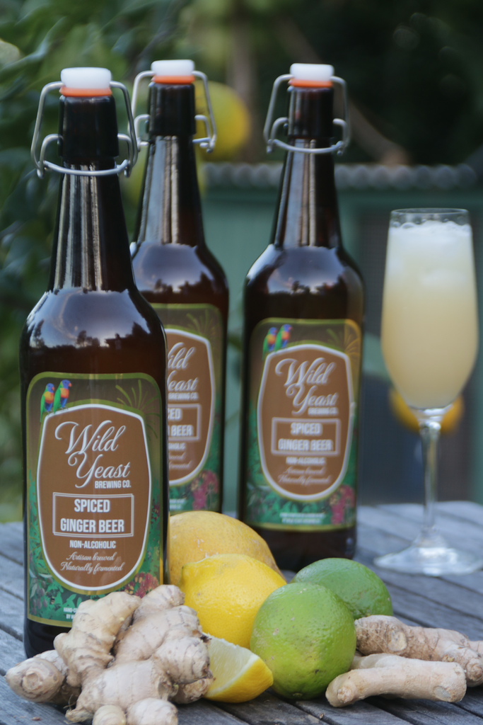 Wild Yeast Spiced Ginger beer - Eco-friendly beer