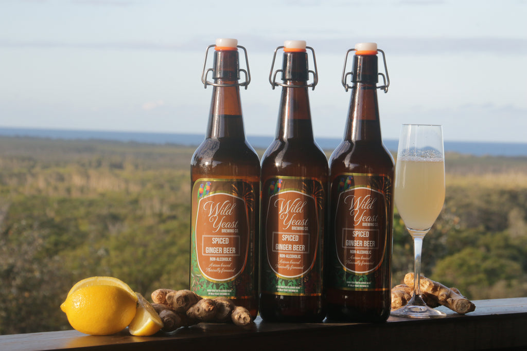Wild Yeast brewing co. Spiced Ginger beer