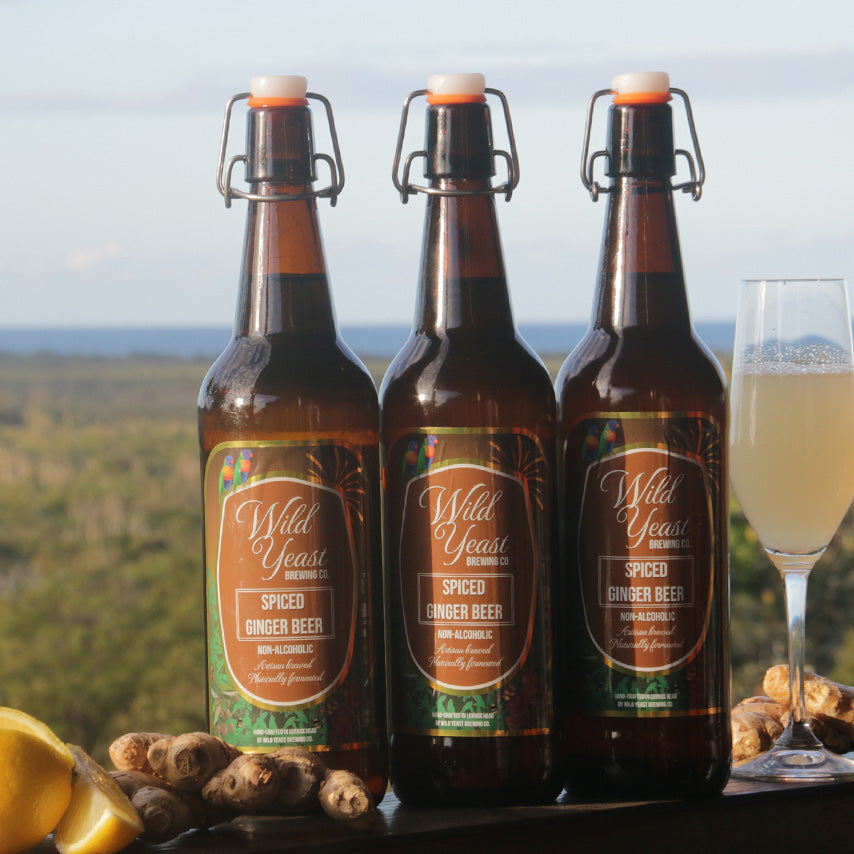 Wild Yeast Spiced Ginger beer - Non alcoholic ginger beer