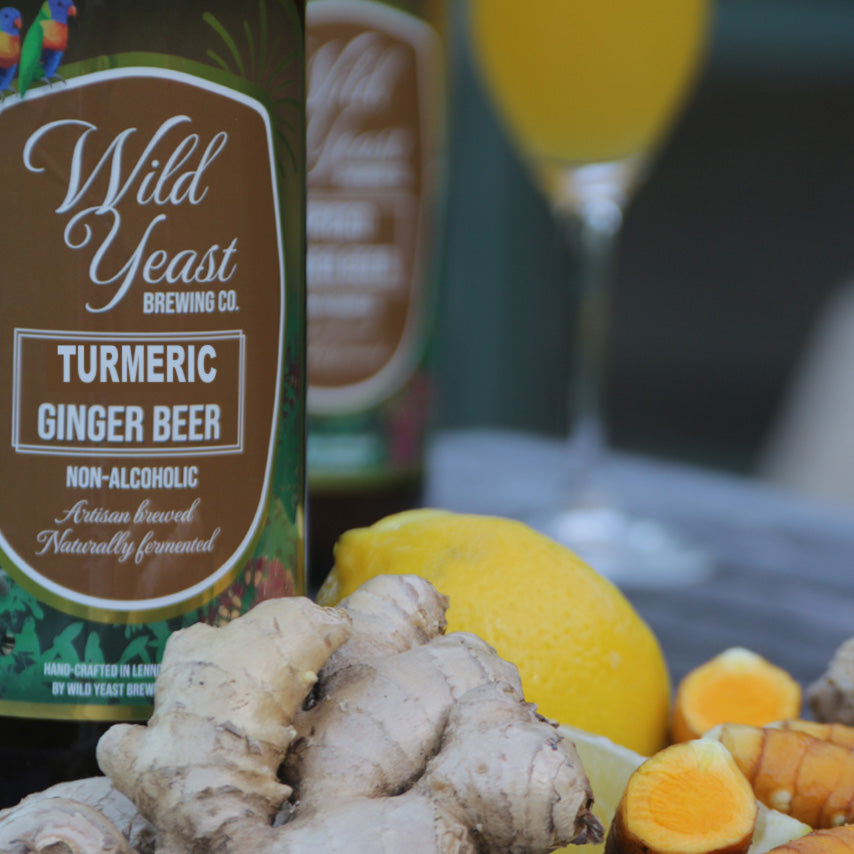 Wild Yeast - Spiced turmeric ginger beer  - Eco-friendly beer